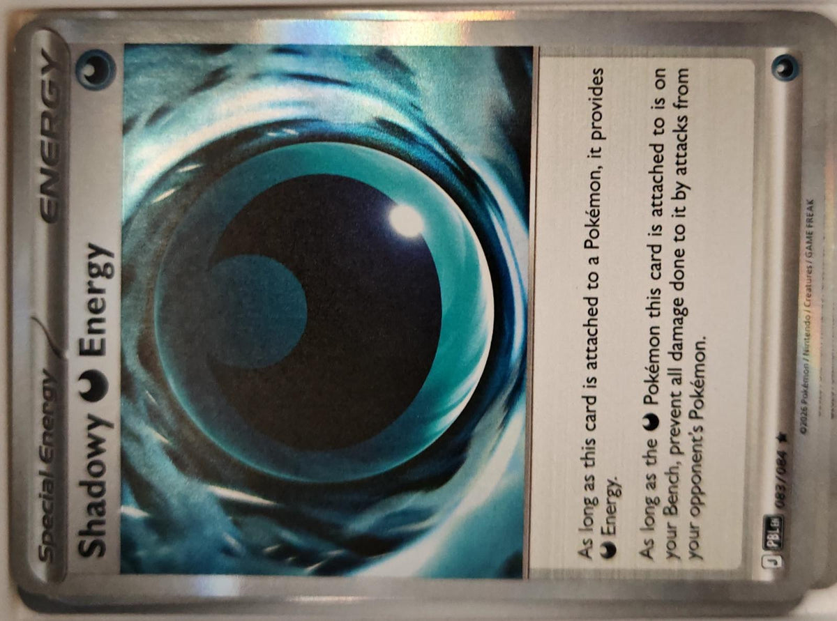 Shadowy Darkness Energy - 083/084 - Holo - PITCH BLACK - Pokemon - Rare | AA14-5