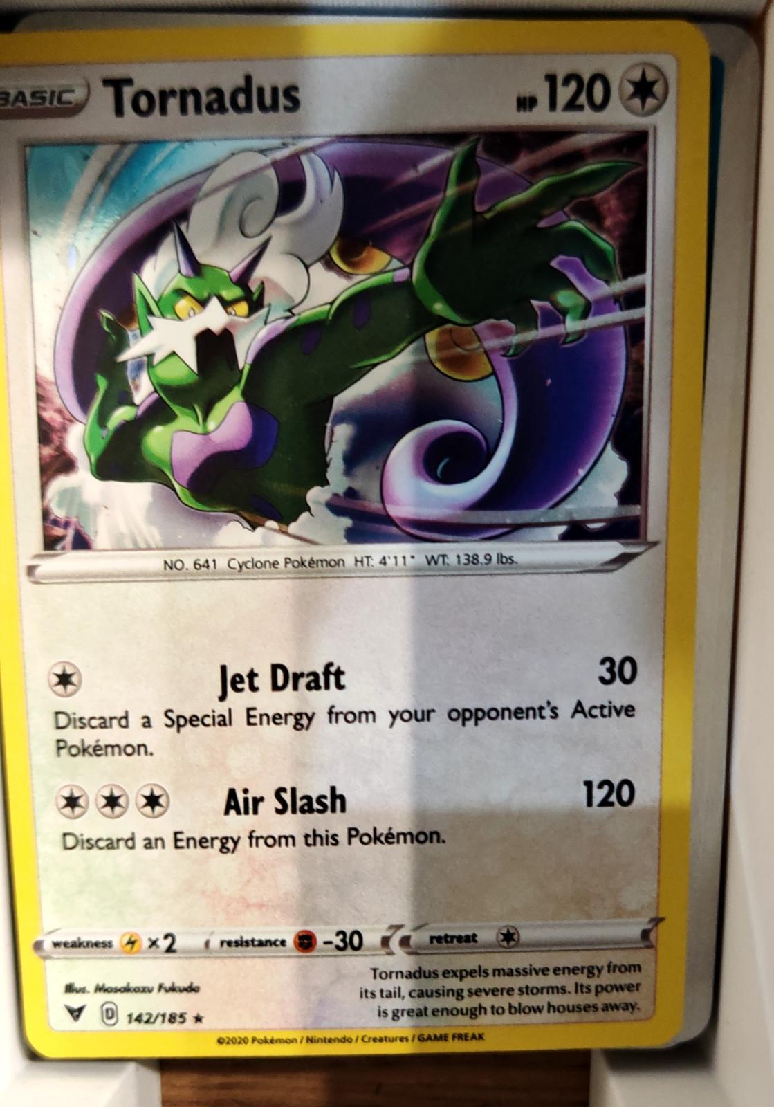 Tornadus - 142/185 - Holo - VIVID VOLTAGE - Pokemon - Rare | AA72-47
