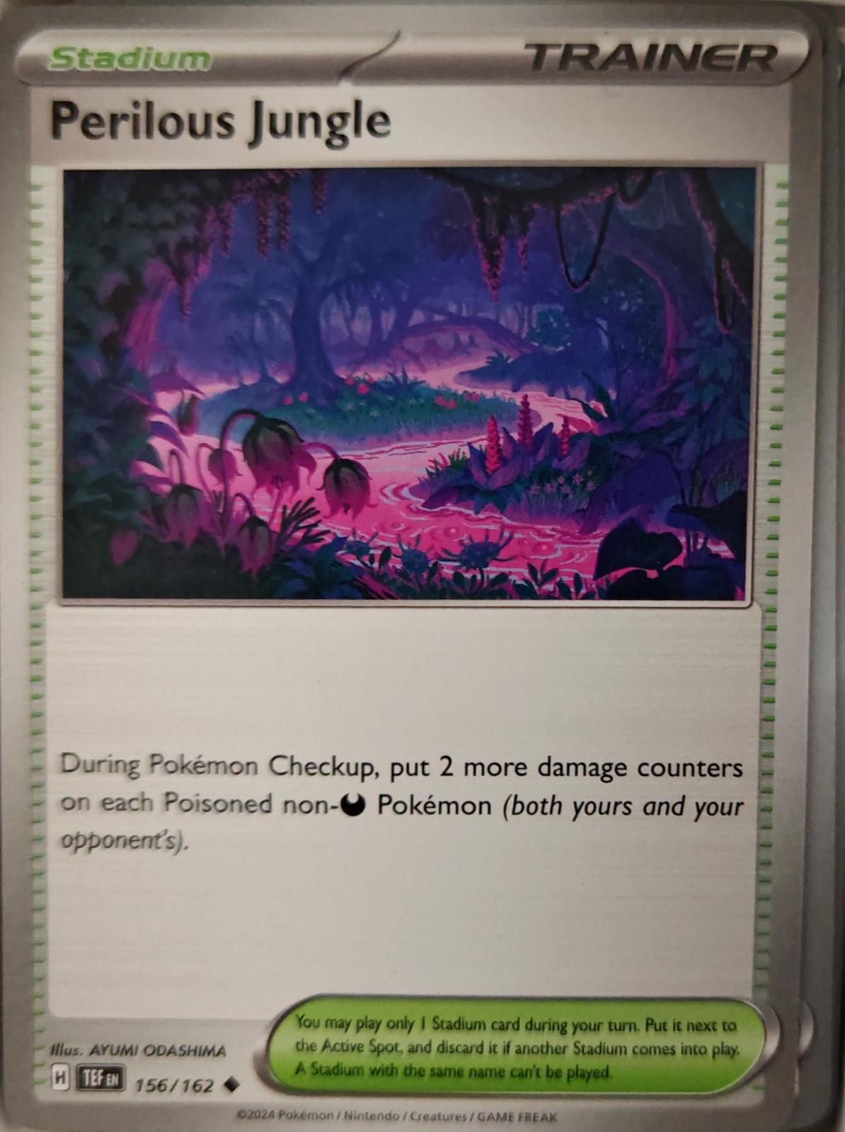 Perilous Jungle - 156/162 - - TEMPORAL FORCES - Pokemon - Uncommon | AA23-15