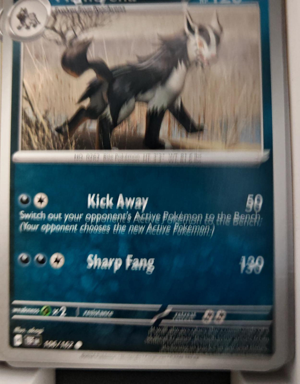 Mightyena - 106/162 - - TEMPORAL FORCES - Pokemon - Common | AA24-70