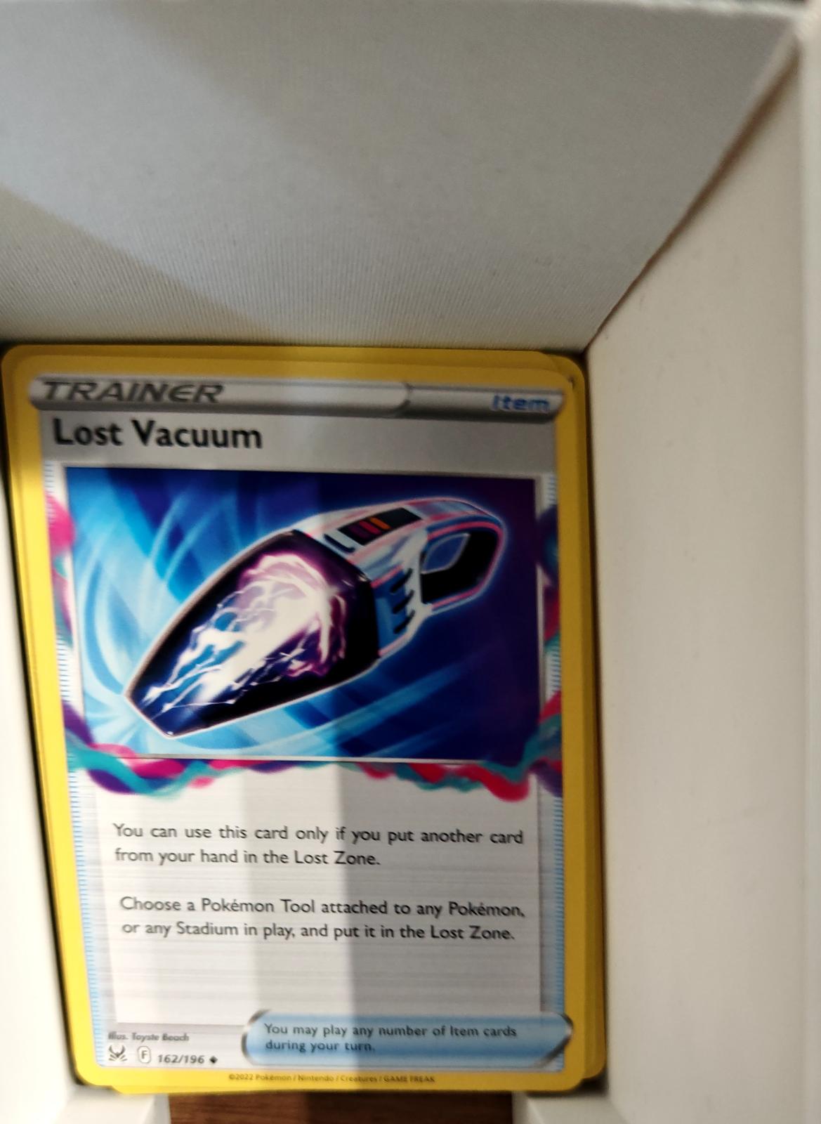 Lost Vacuum - 162/196 - - LOST ORIGIN - Pokemon - Uncommon | AA70-36