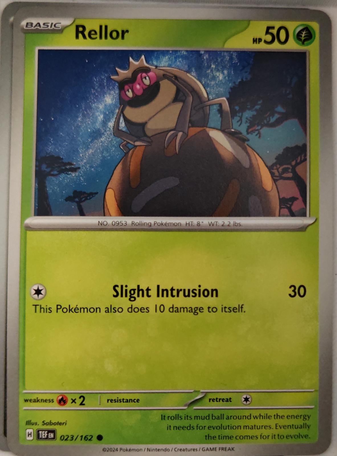 Rellor - 023/162 - - TEMPORAL FORCES - Pokemon - Common | AA36-2