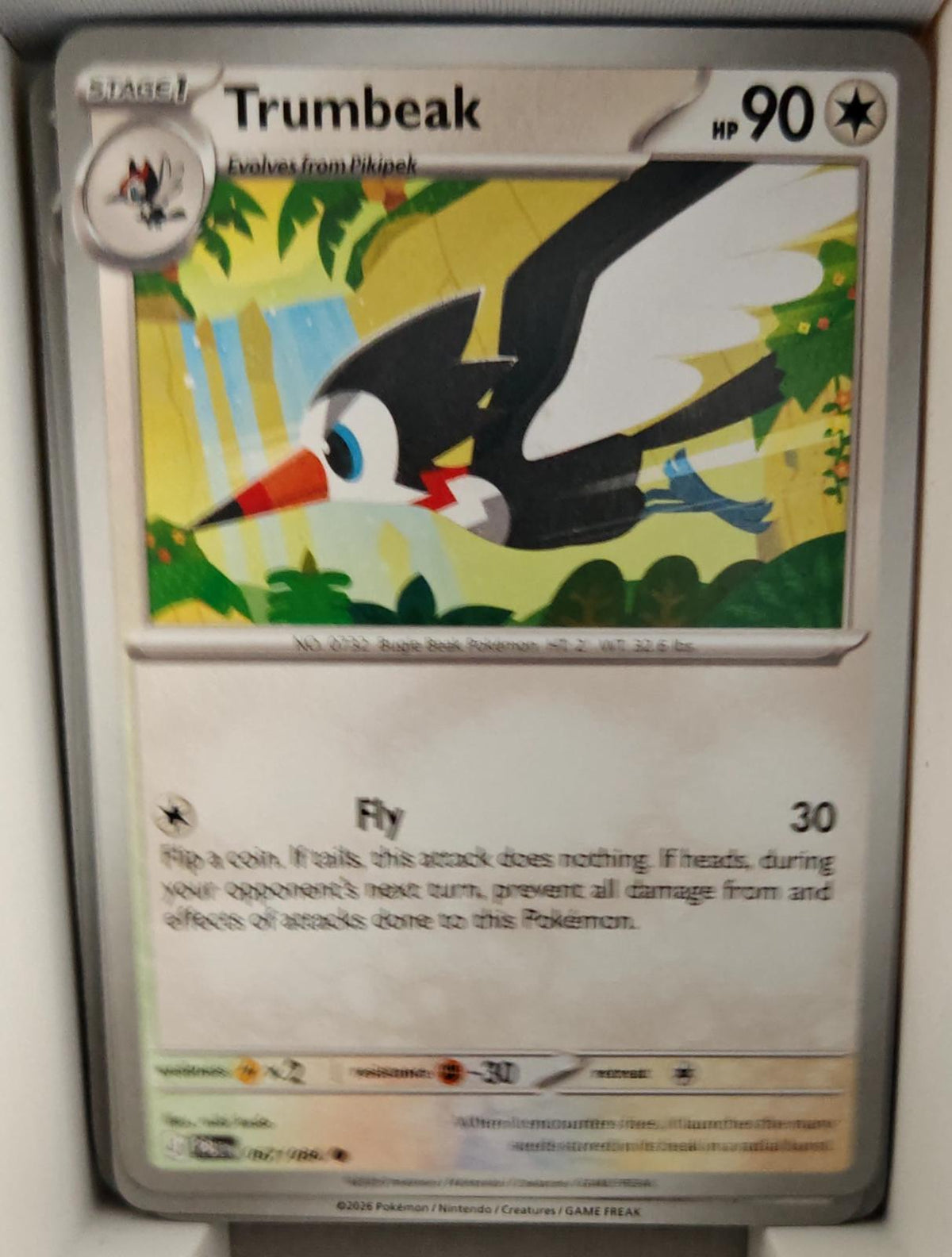Trumbeak - 067/084 - - PITCH BLACK - Pokemon - Common | AA38-30
