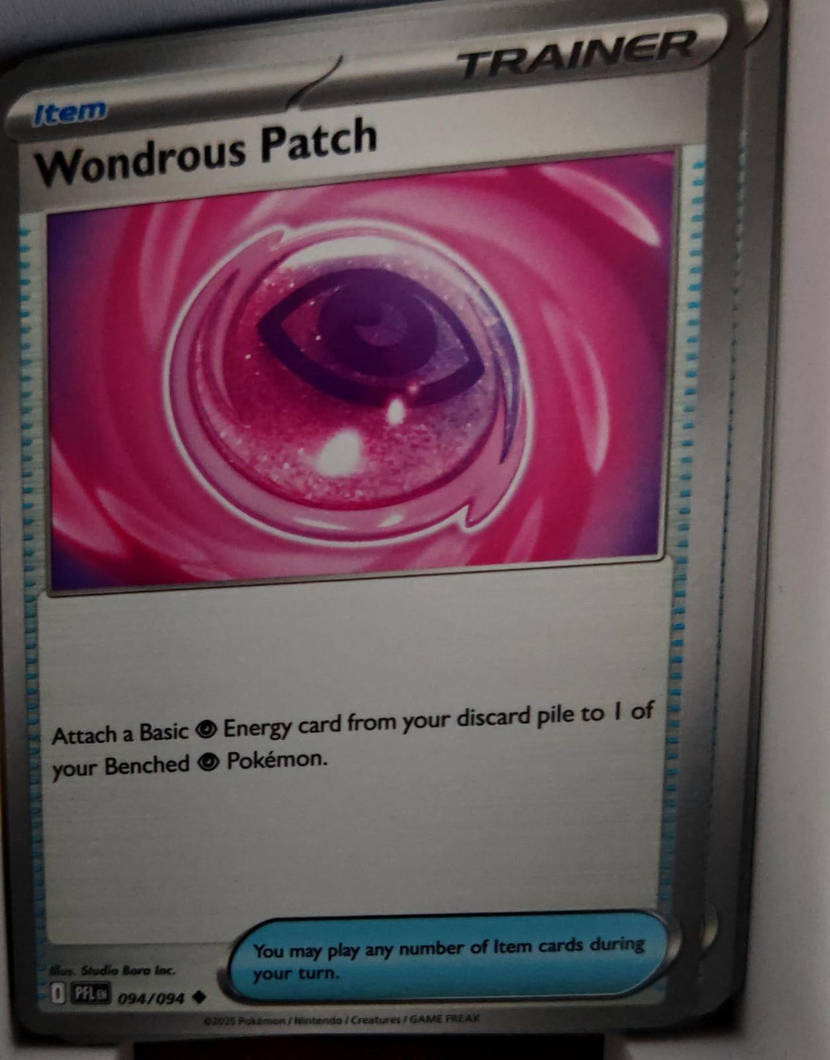 Wondrous Patch - 094/094 - - PHANTASMAL FLAMES - Pokemon - Uncommon | AA60-32
