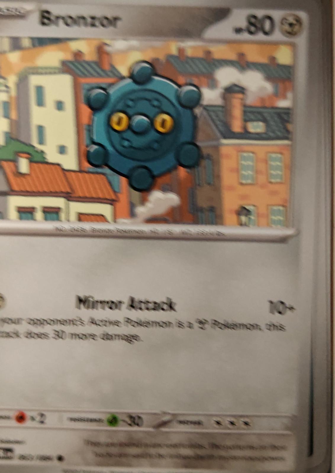 Bronzor - 063/084 - - PITCH BLACK - Pokemon - Common | AA38-28