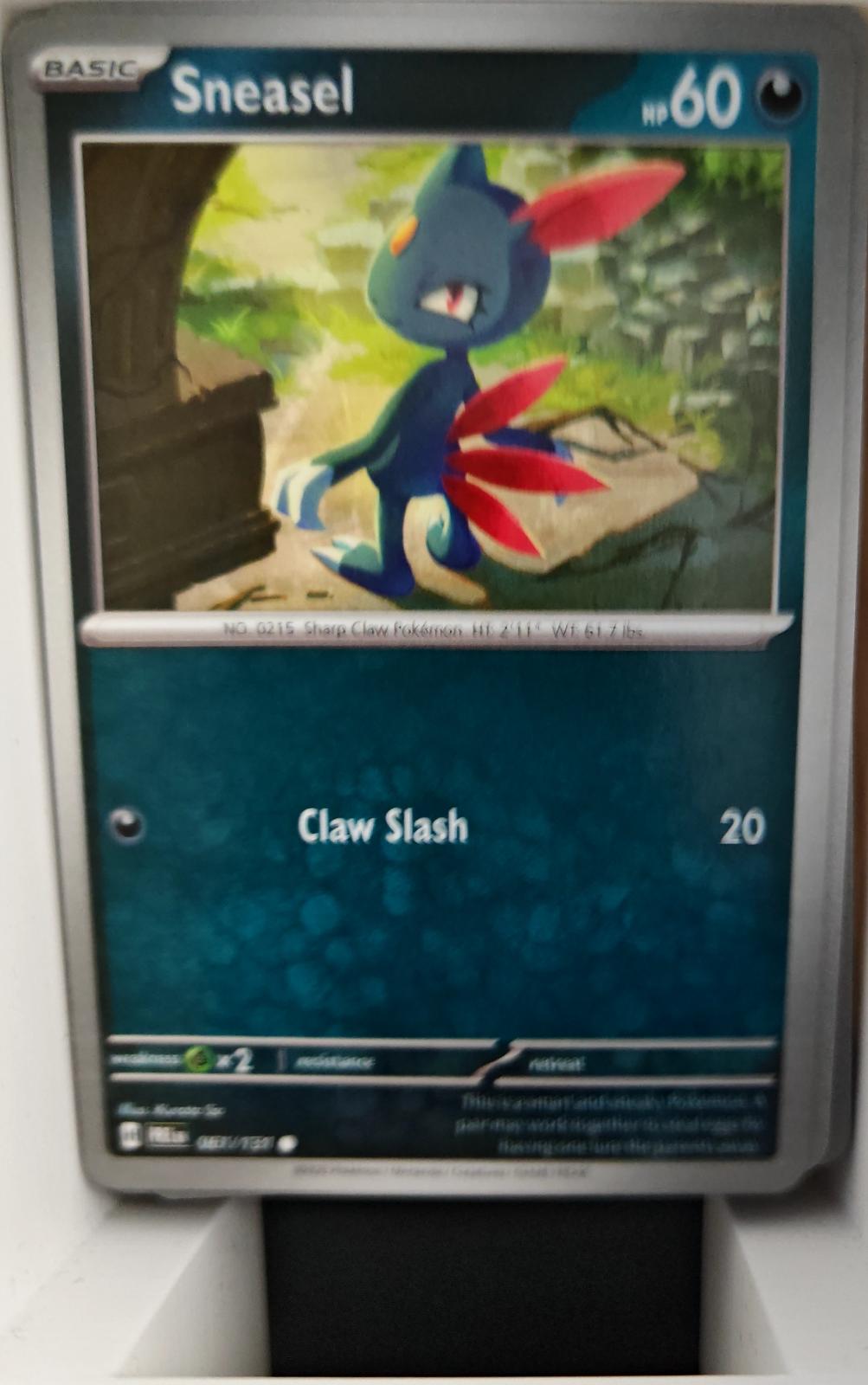 Sneasel - 061/131 - - PRISMATIC EVOLUTIONS - Pokemon - Common | AA27-73