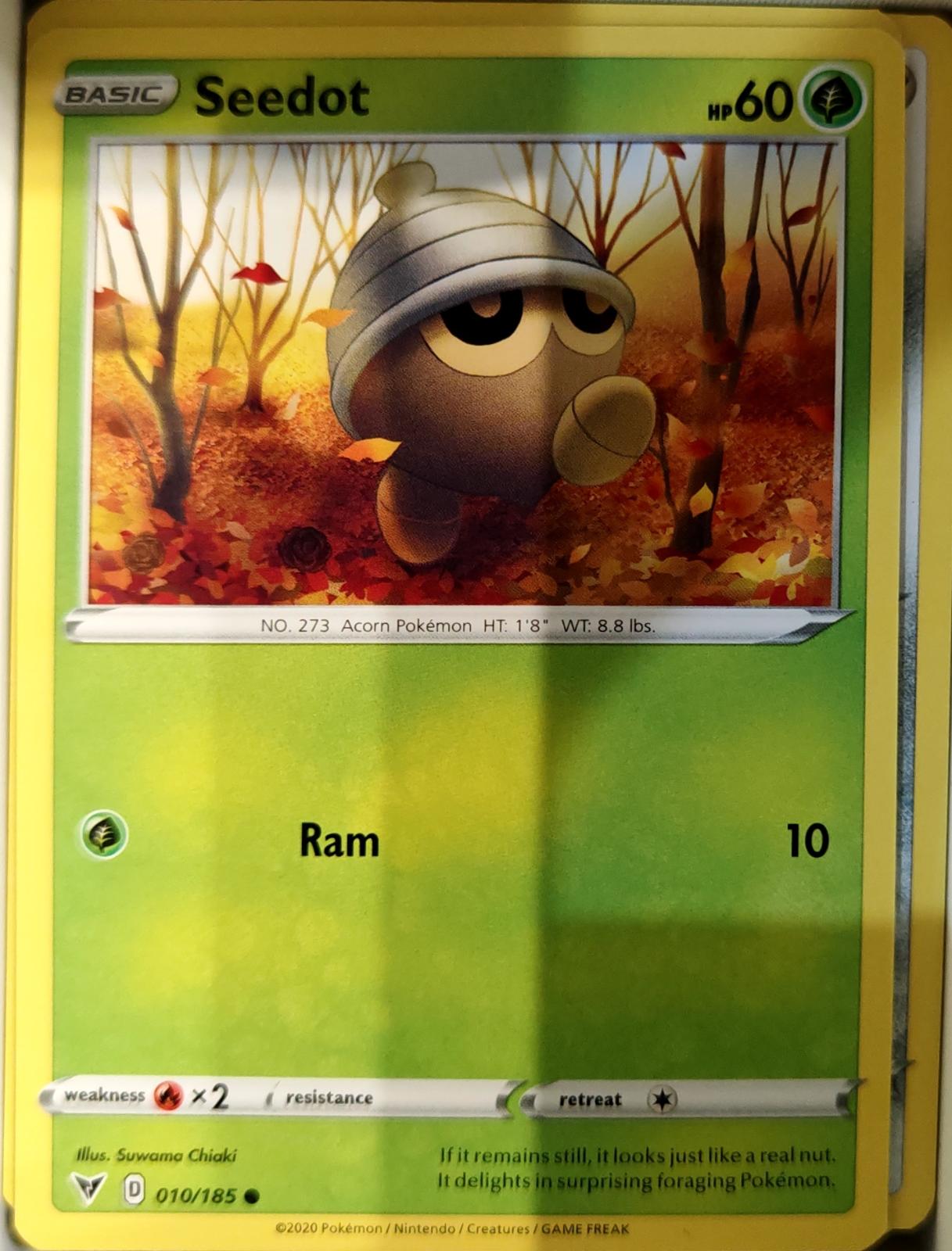 Seedot - 010/185 - - VIVID VOLTAGE - Pokemon - Common | AA66-36