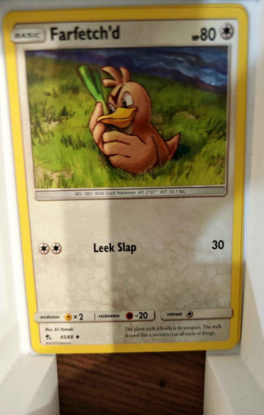 Farfetch'd - 45/68 - - HIDDEN FATES - Pokemon - Uncommon | AA69-2