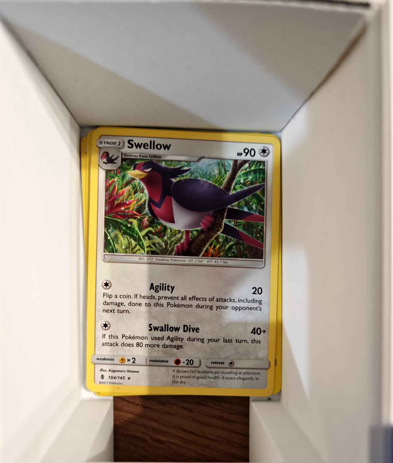 Swellow - 104/145 - - GUARDIANS RISING - Pokemon - Rare | AA73-6