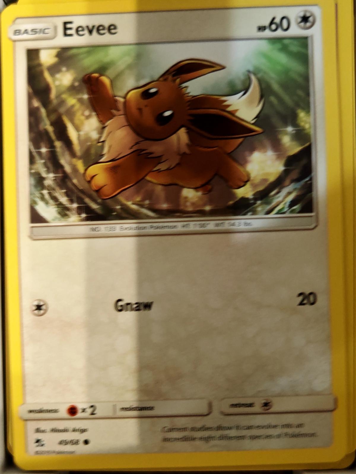 Eevee - 49/68 - - HIDDEN FATES - Pokemon - Common | AA68-48
