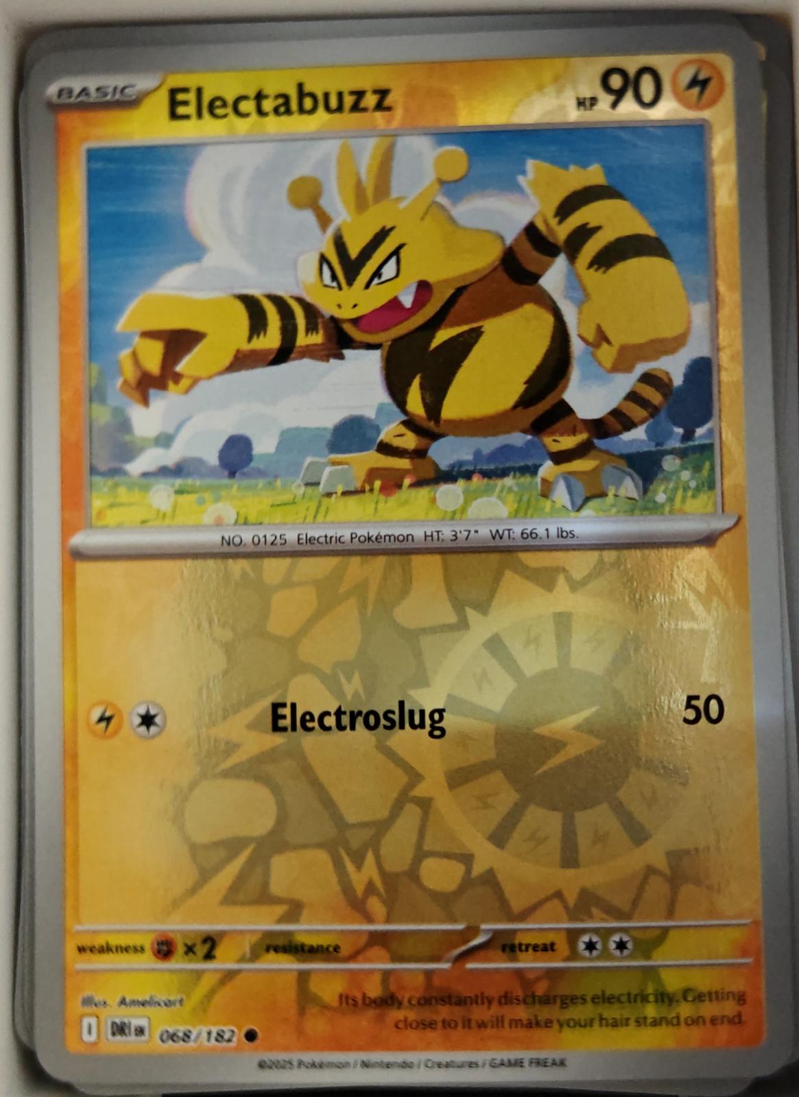 Electabuzz - 068/182 - Reverse Holo - DESTINED RIVALS - Pokemon - | AA19-28