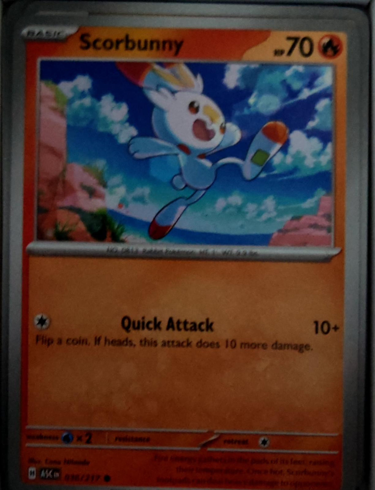 Scorbunny - 26/142 - - STELLAR CROWN - Pokemon - Common | AA50-16