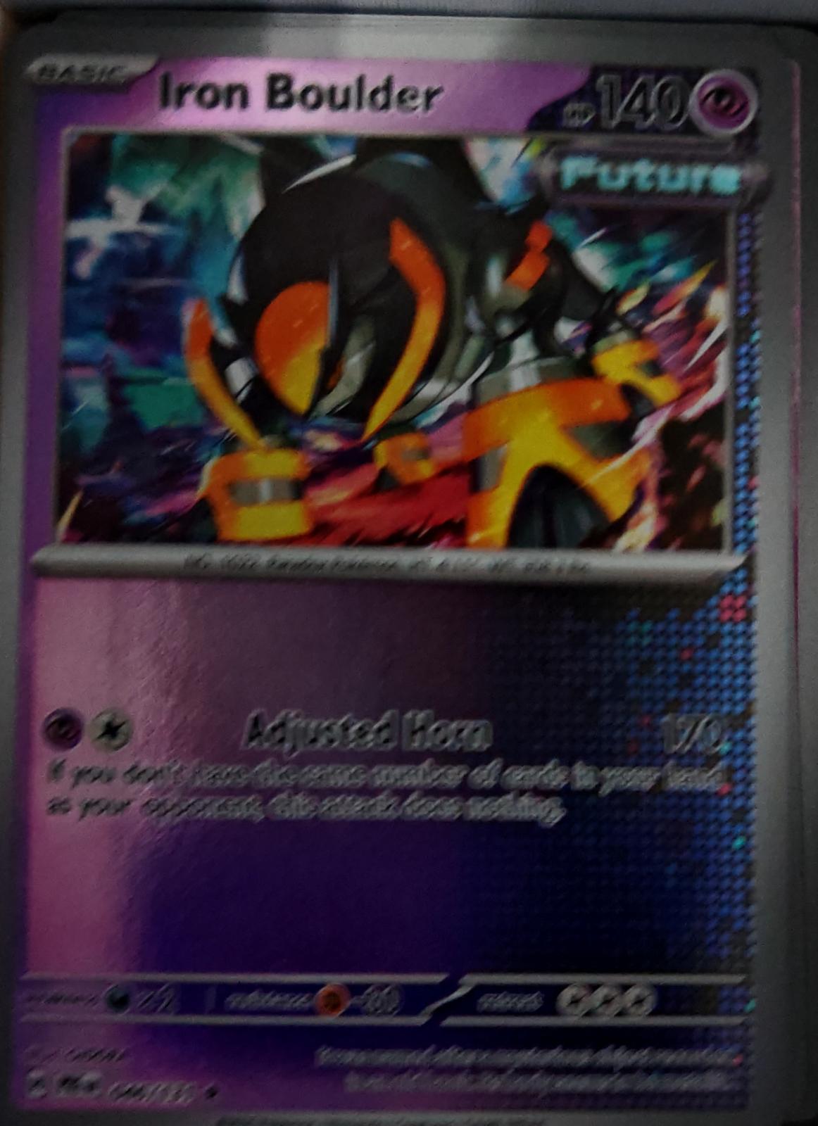 Iron Boulder - 046/131 - Reverse Holo - PRISMATIC EVOLUTIONS - Pokemon - | AA63-29
