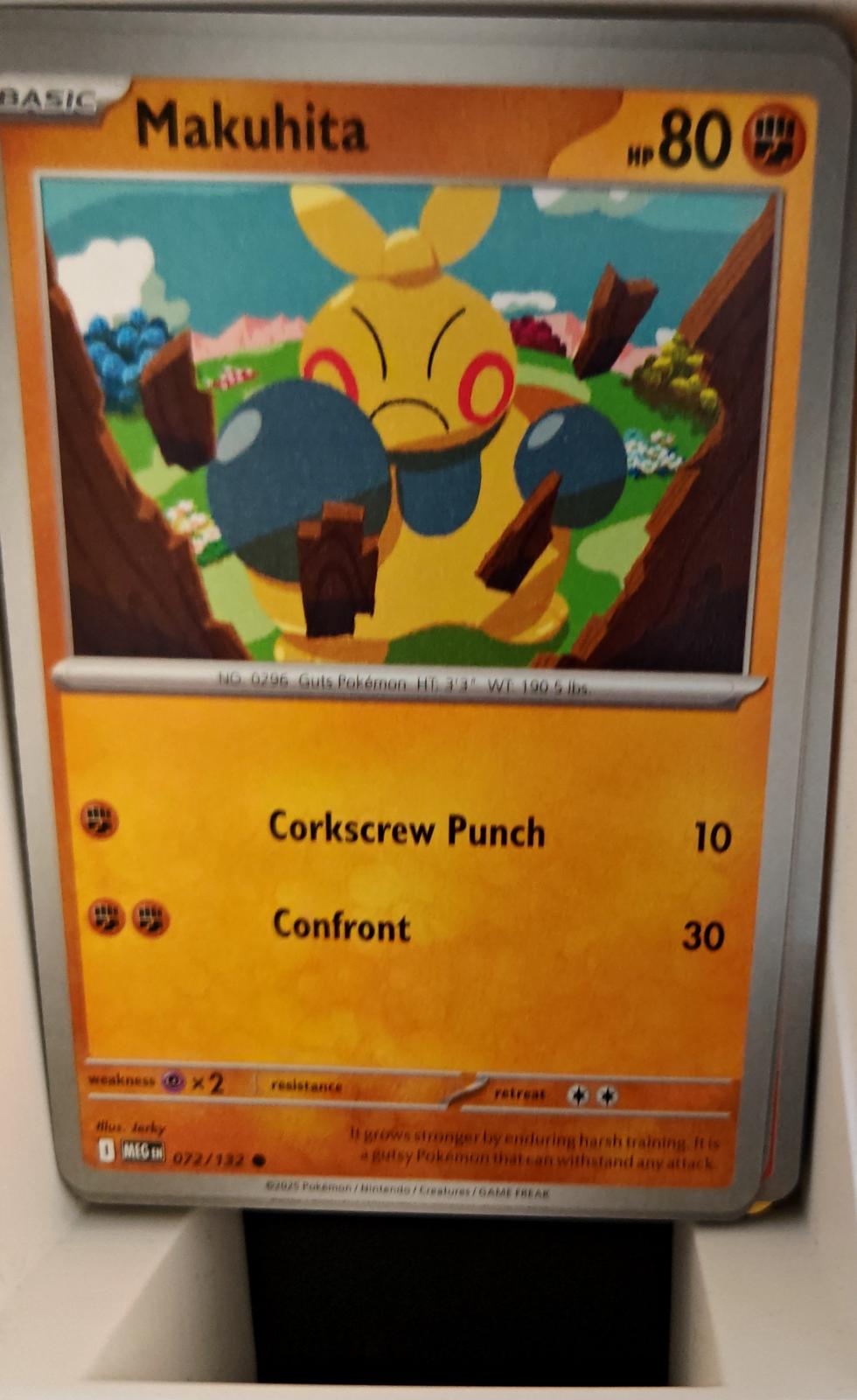 Makuhita - 072/132 - - MEGA EVOLUTION - Pokemon - Common | AA23-67