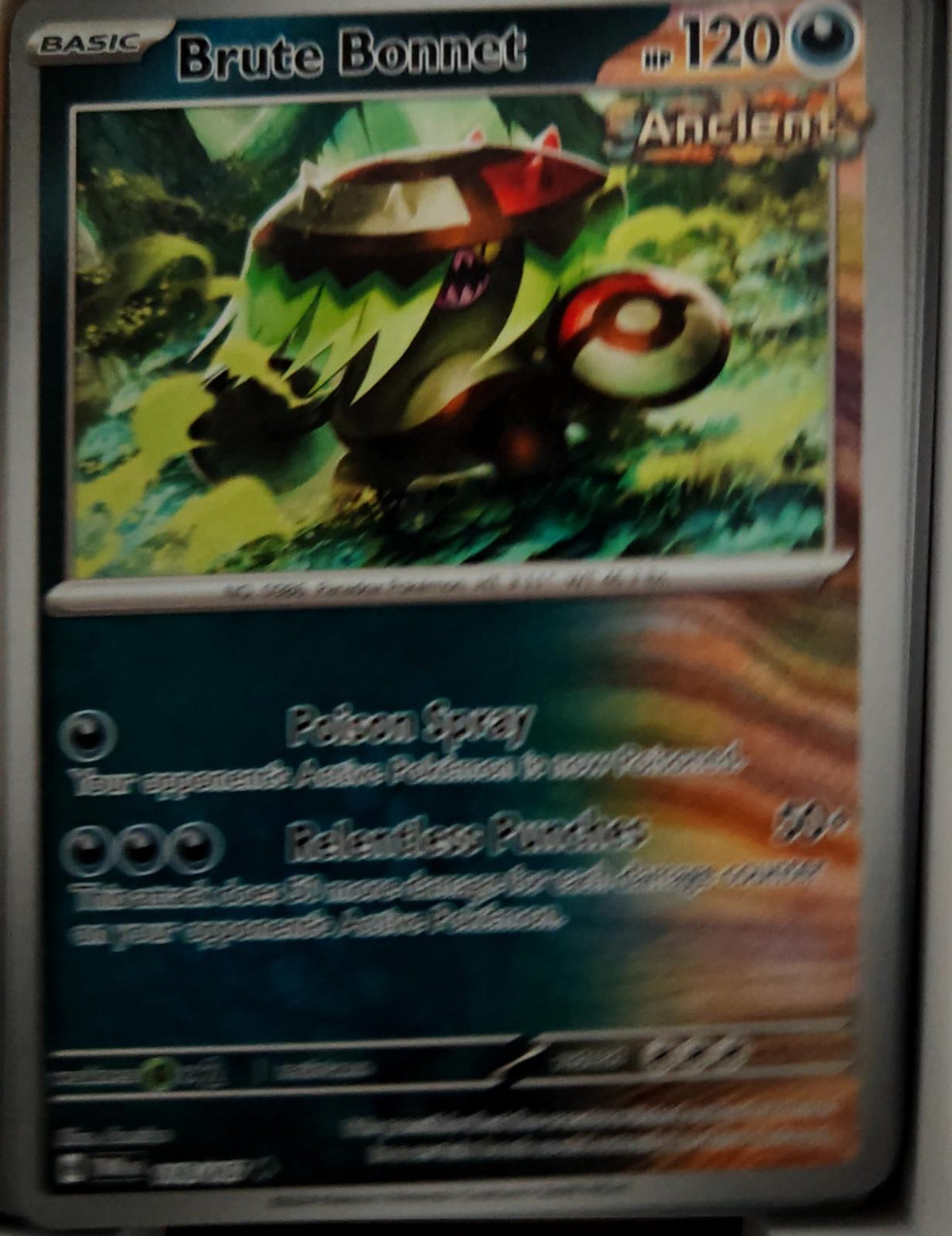 Brute Bonnet - 118/167 - - TWILIGHT MASQUERADE - Pokemon - Uncommon | AA46-55