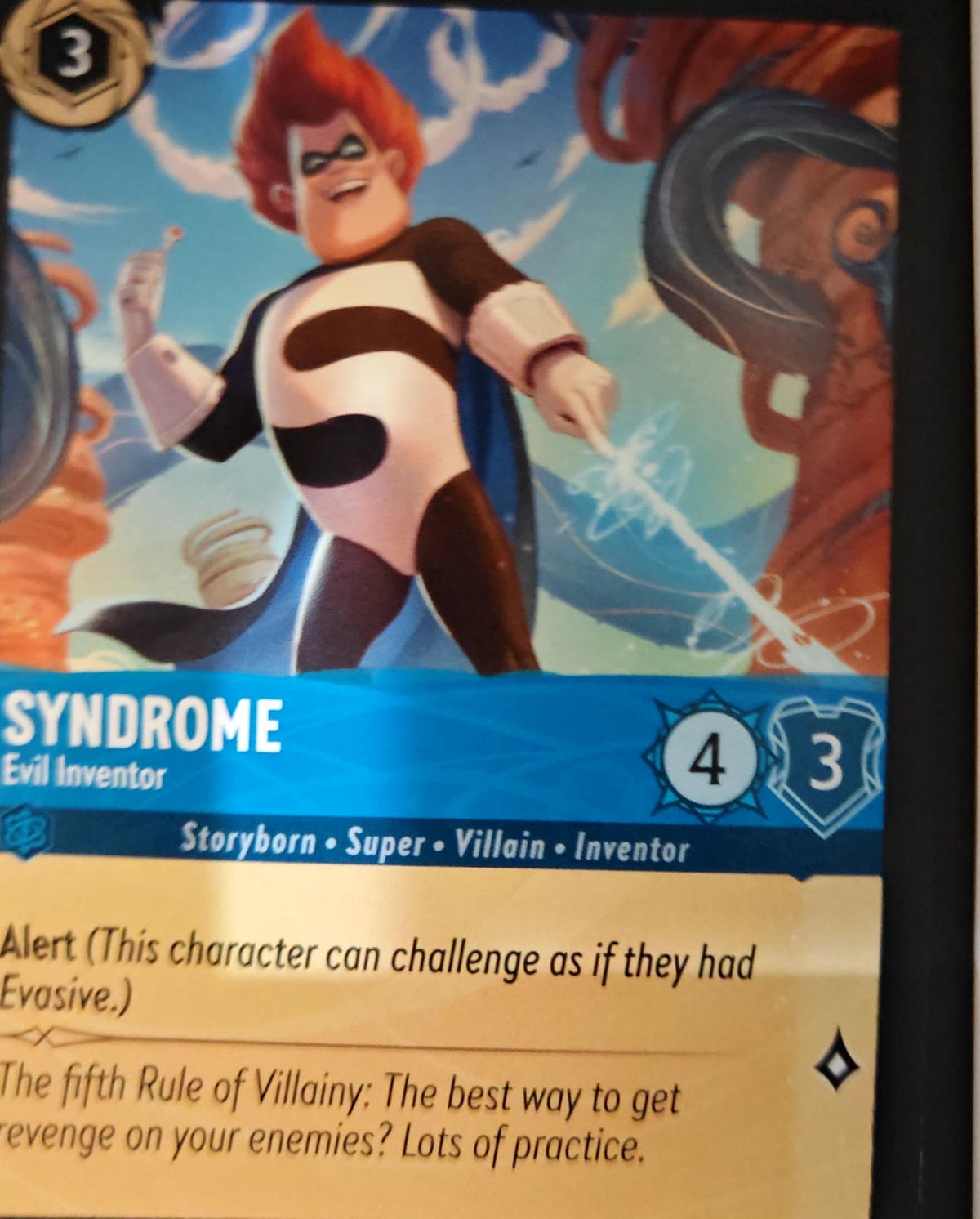 Syndrome - Evil Inventor - 143/204 - - WILDS UNKNOWN - Lorcana - | LAA02-77