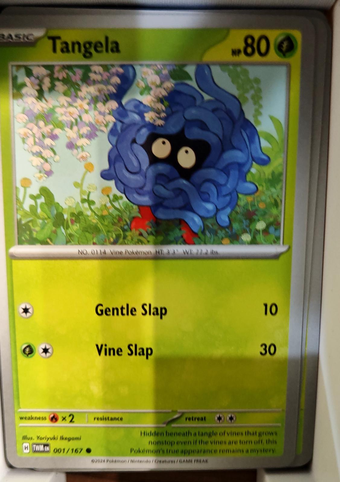 Tangela - 001/167 - - TWILIGHT MASQUERADE - Pokemon - Common | AA76-50