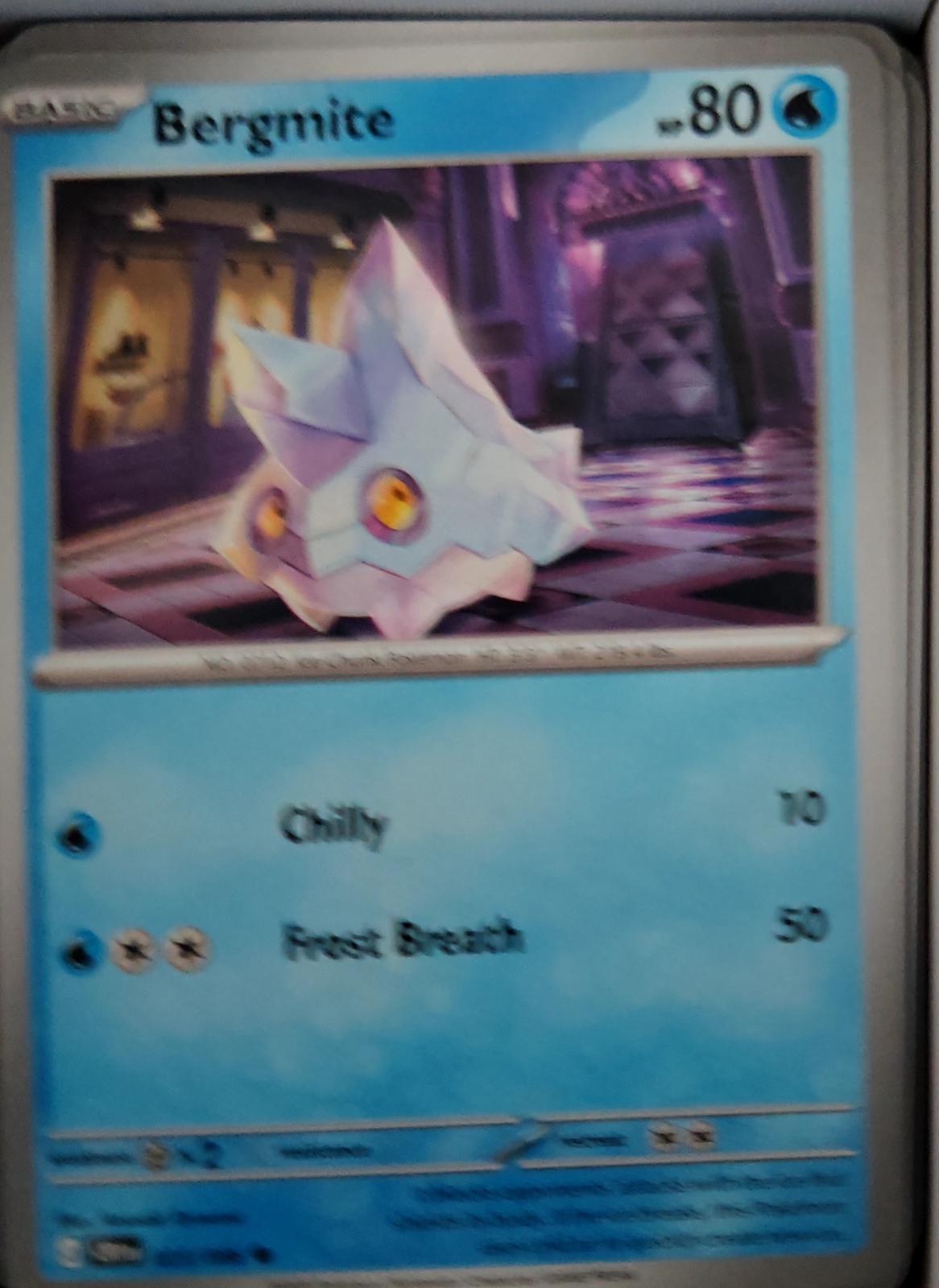 Bergmite - 023/086 - - CHAOS RISING - Pokemon - Common | AA47-45