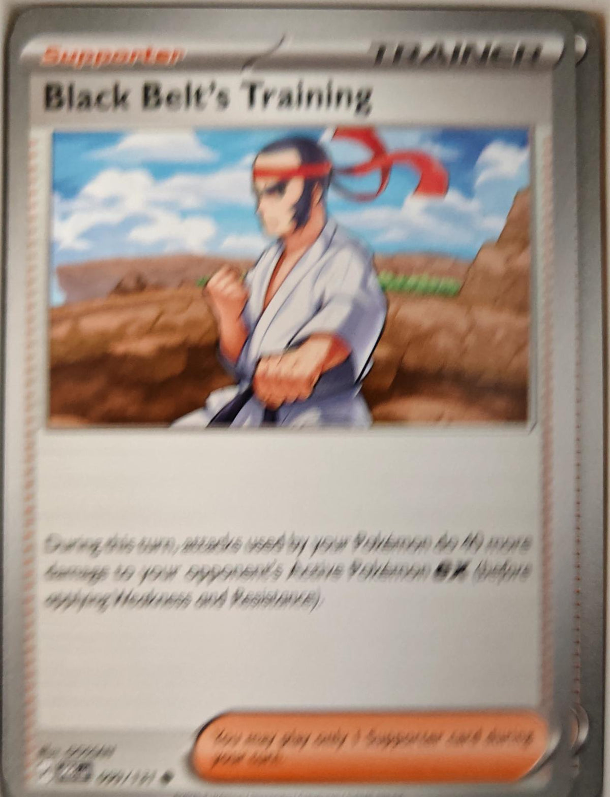 Black Belt's Training - 099/131 - - PRISMATIC EVOLUTIONS - Pokemon - | AA29-45