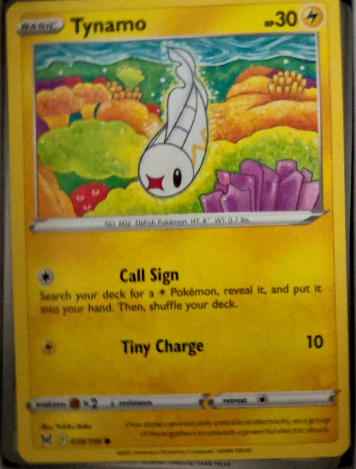 Tynamo - 059/196 - - LOST ORIGIN - Pokemon - Common | AA48-72