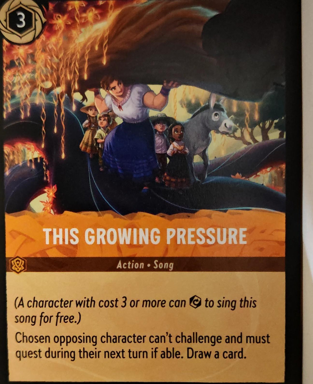 This Growing Pressure - 29/204 - - WILDS UNKNOWN - Lorcana - Common | LAA01-30