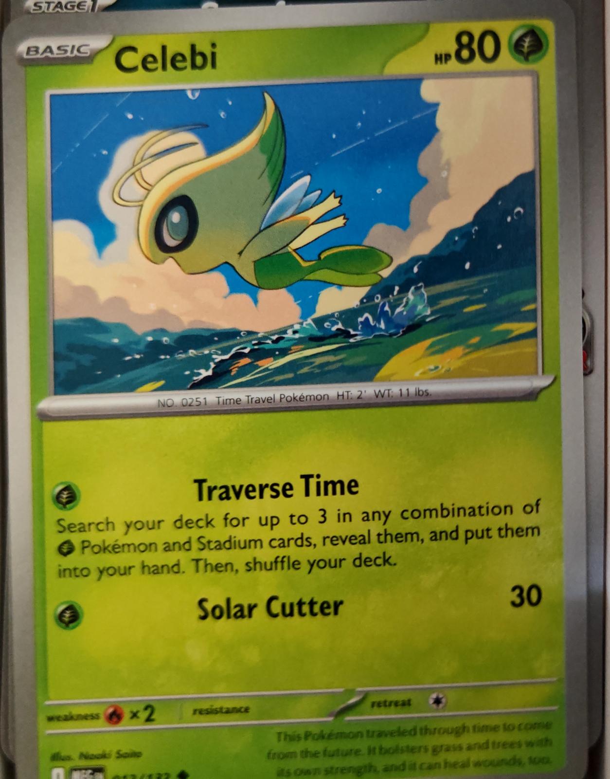 Celebi - 012/132 - - MEGA EVOLUTION - Pokemon - Uncommon | AA23-79