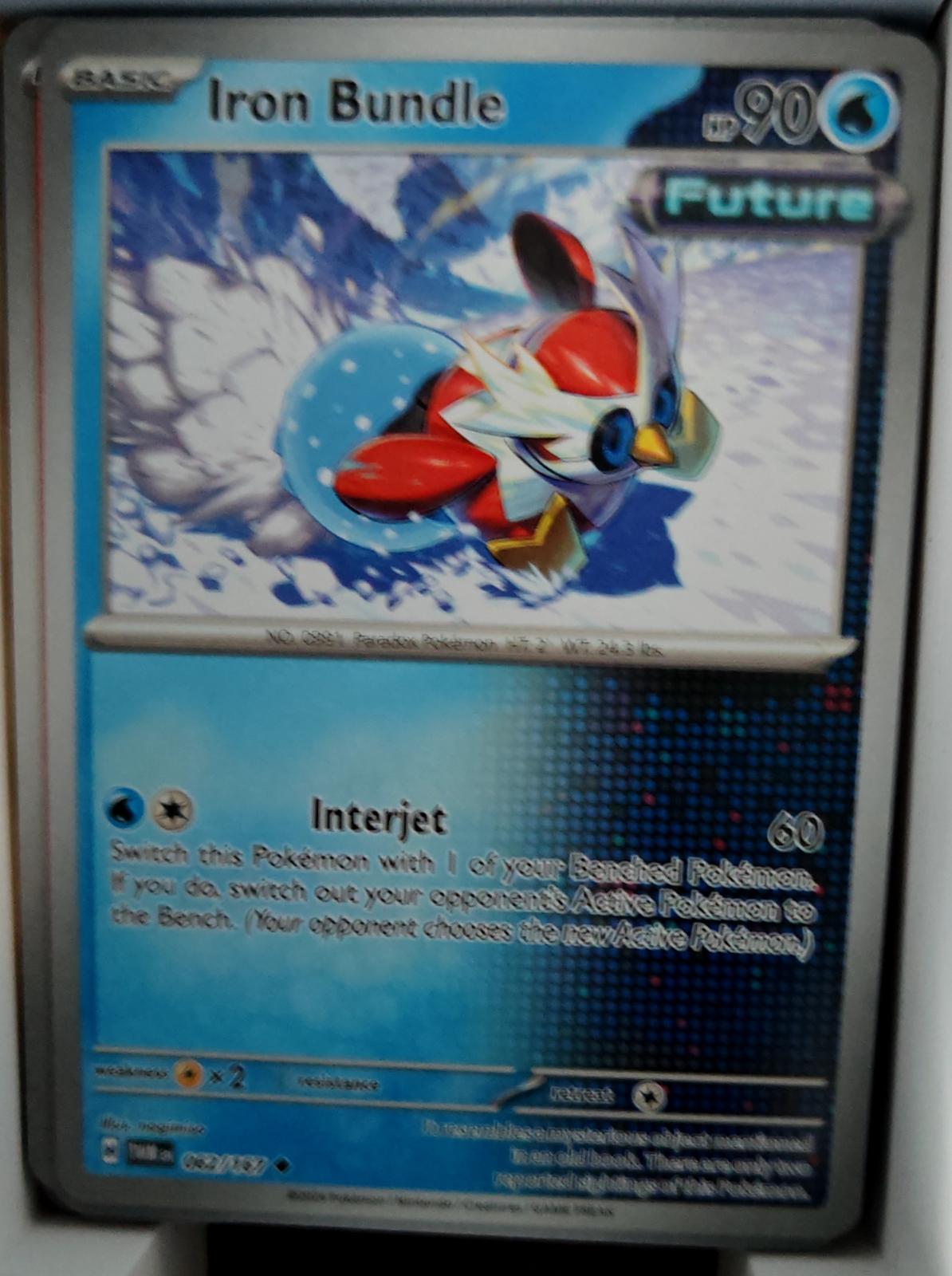 Iron Bundle - 062/167 - - TWILIGHT MASQUERADE - Pokemon - Uncommon | AA46-68