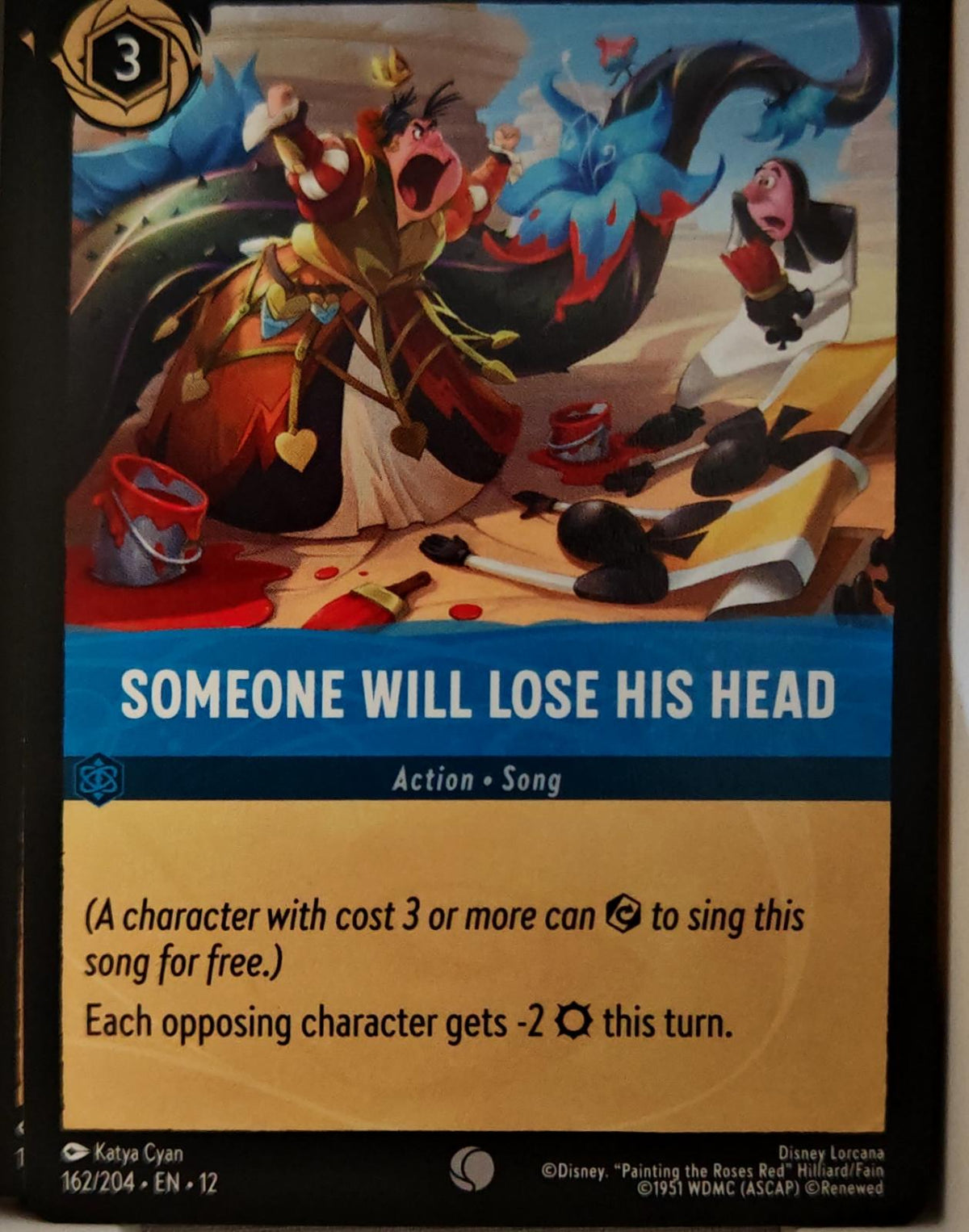 Someone Will Lose His Head - 162/204 - - WILDS UNKNOWN - Lorcana - | LAA01-22