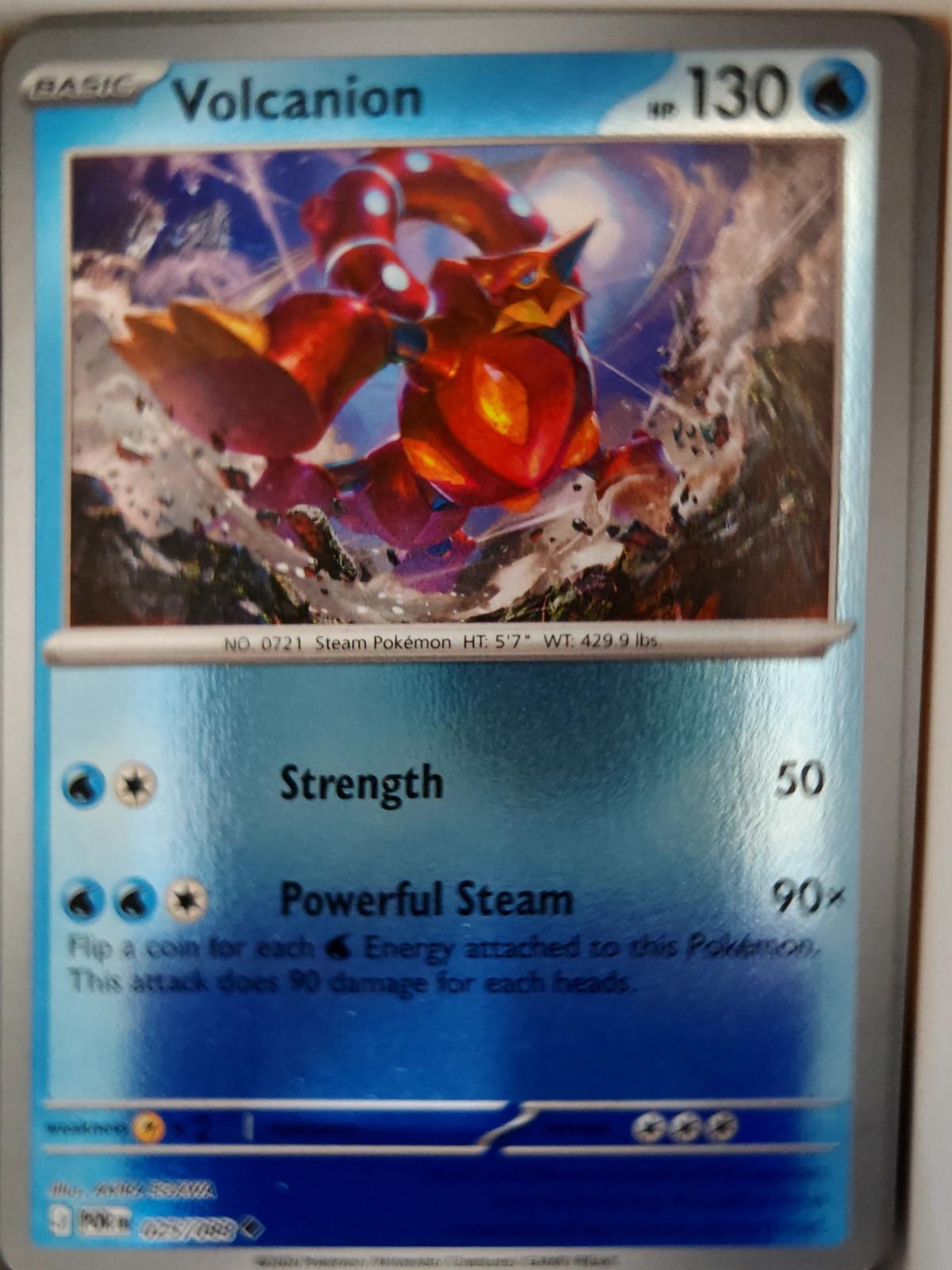 Volcanion - 025/088 - Reverse Holo - PERFECT ORDER - Pokemon - | AA19-95