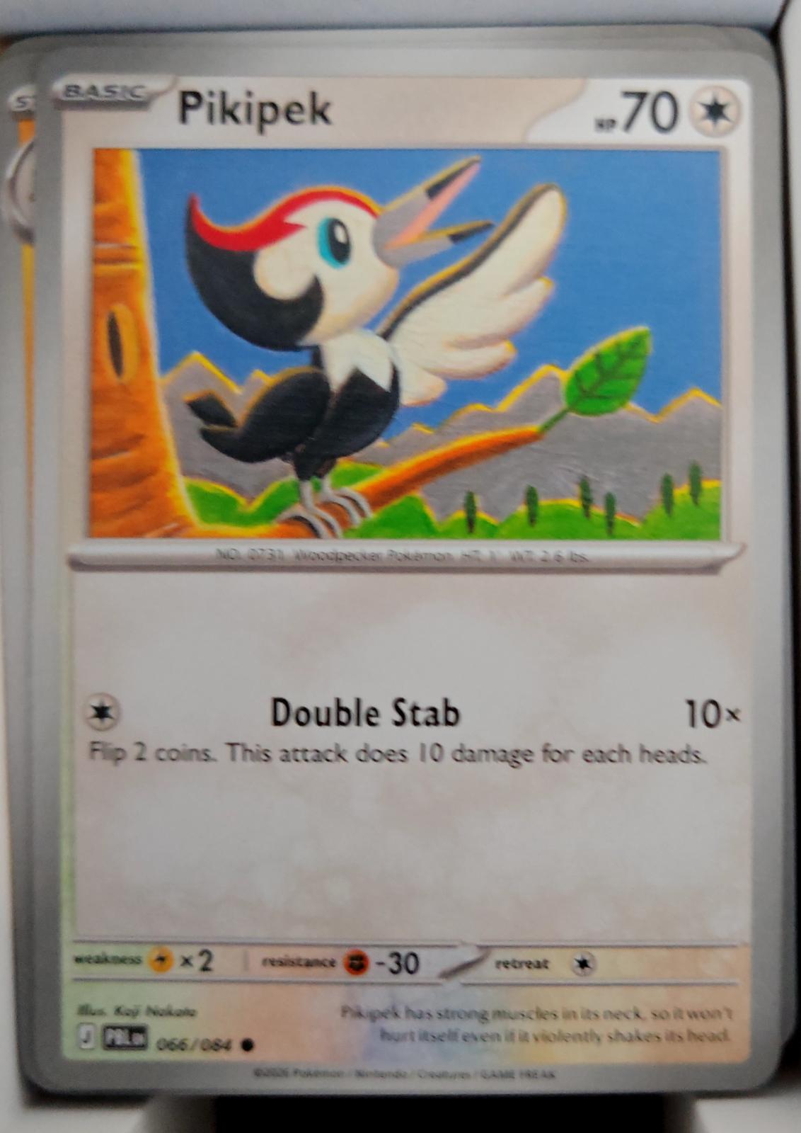 Pikipek - 066/084 - - PITCH BLACK - Pokemon - Common | AA39-98