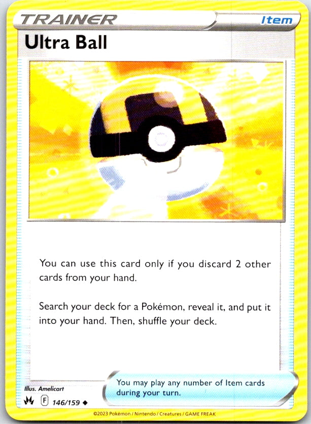 Ultra Ball - 146/159 - - CROWN ZENITH - Pokemon - Uncommon | AC22-23