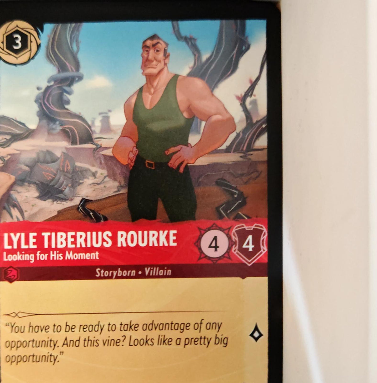 Lyle Tiberius Rourke - Looking for His Moment - 105/204 - - WILDS UNKNOWN - Lorcana - | LAA01-54