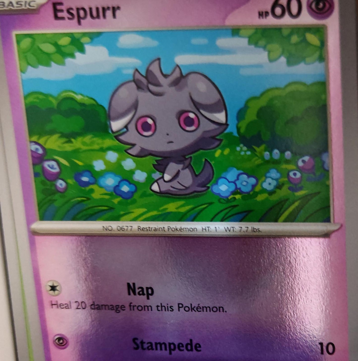 Espurr - 033/088 - Reverse Holo - PERFECT ORDER - Pokemon - Common | AA18-66