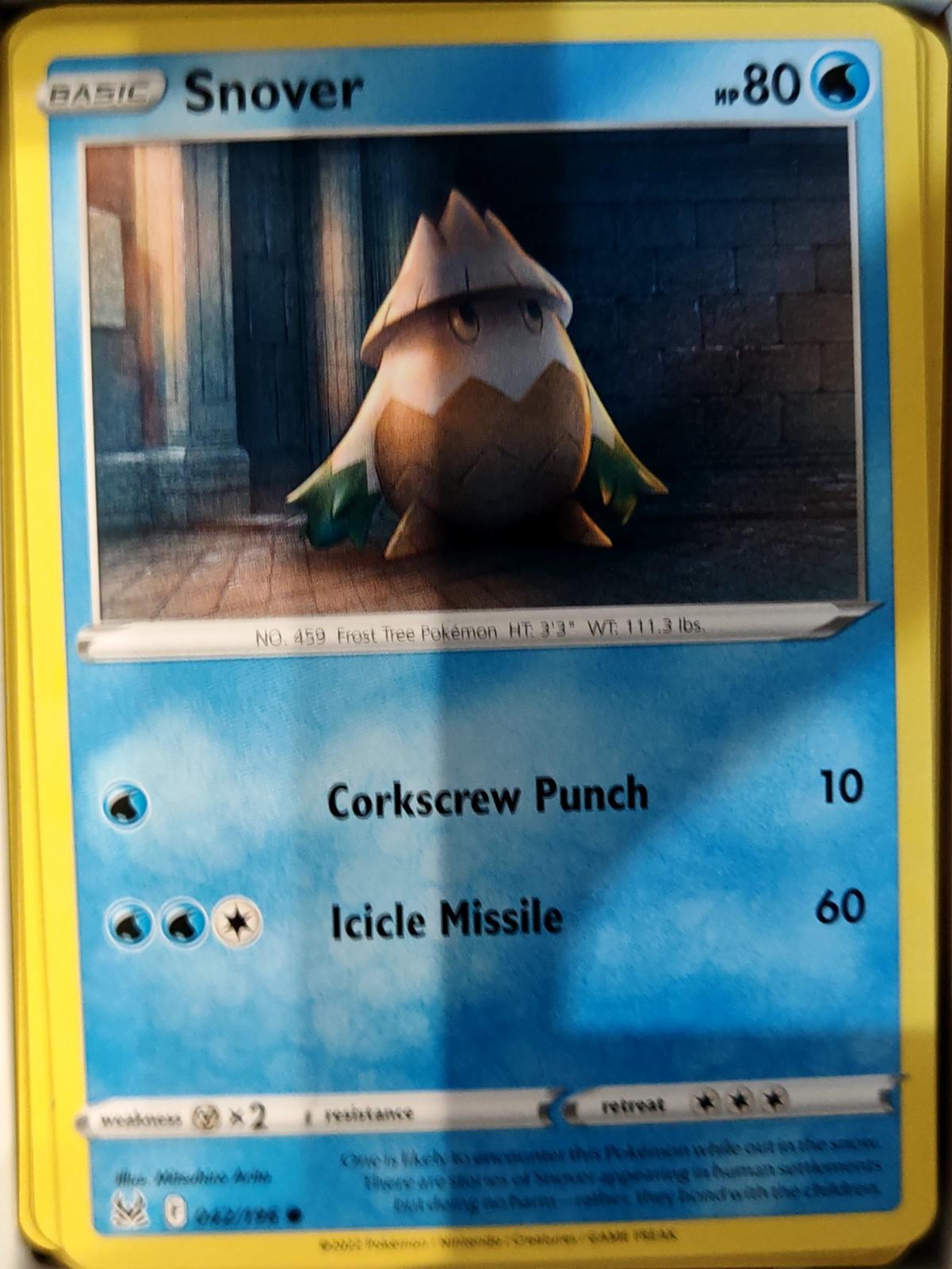 Snover - 042/196 - - LOST ORIGIN - Pokemon - Common | AA73-48