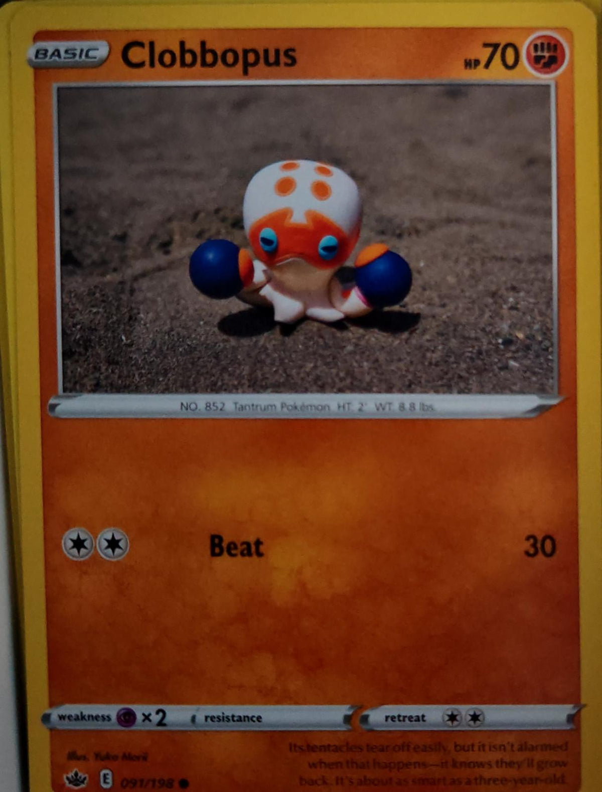 Clobbopus - 091/198 - - CHILLING REIGN - Pokemon - Common | AA58-29