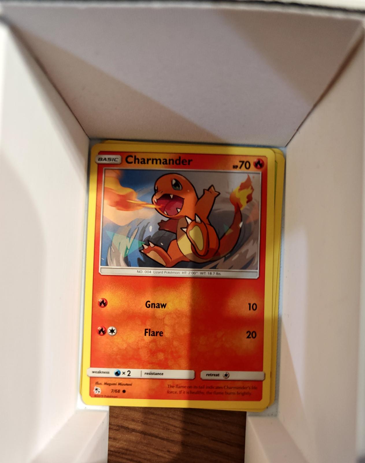 Charmander - 7/68 - - HIDDEN FATES - Pokemon - Common | AA68-4