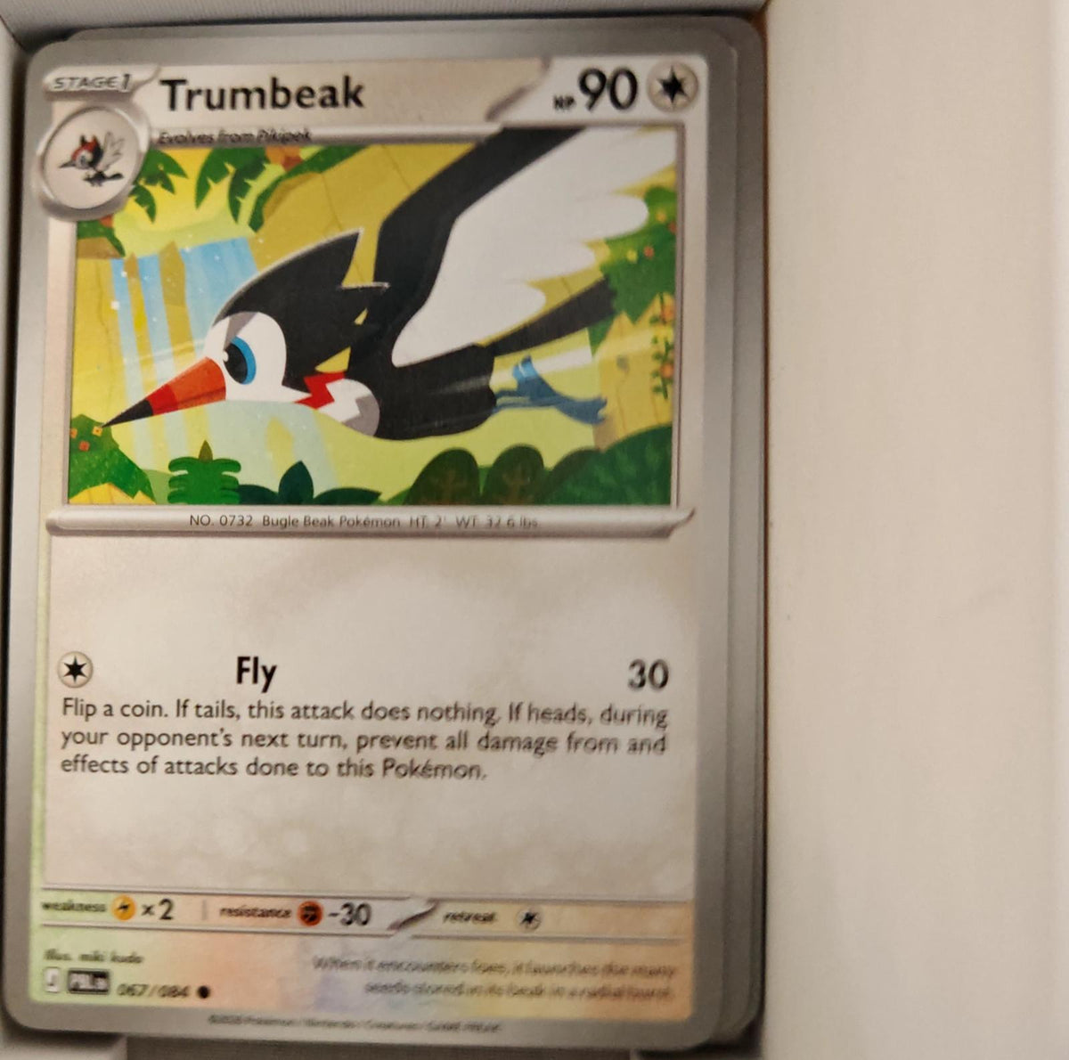 Trumbeak - 067/084 - - PITCH BLACK - Pokemon - Common | AA38-23