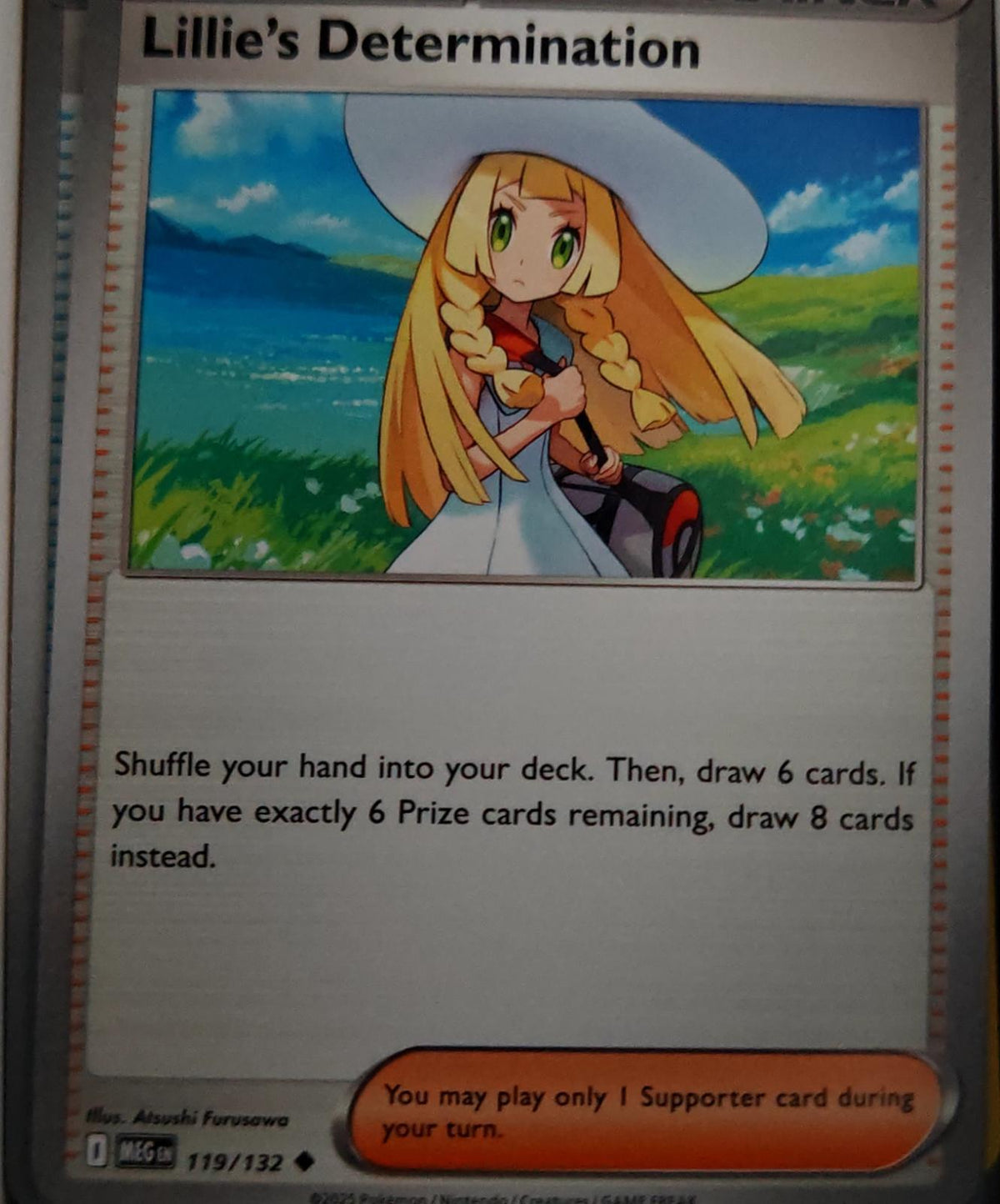 Lillie's Determination - 119/132 - - MEGA EVOLUTION - Pokemon - | AA60-22