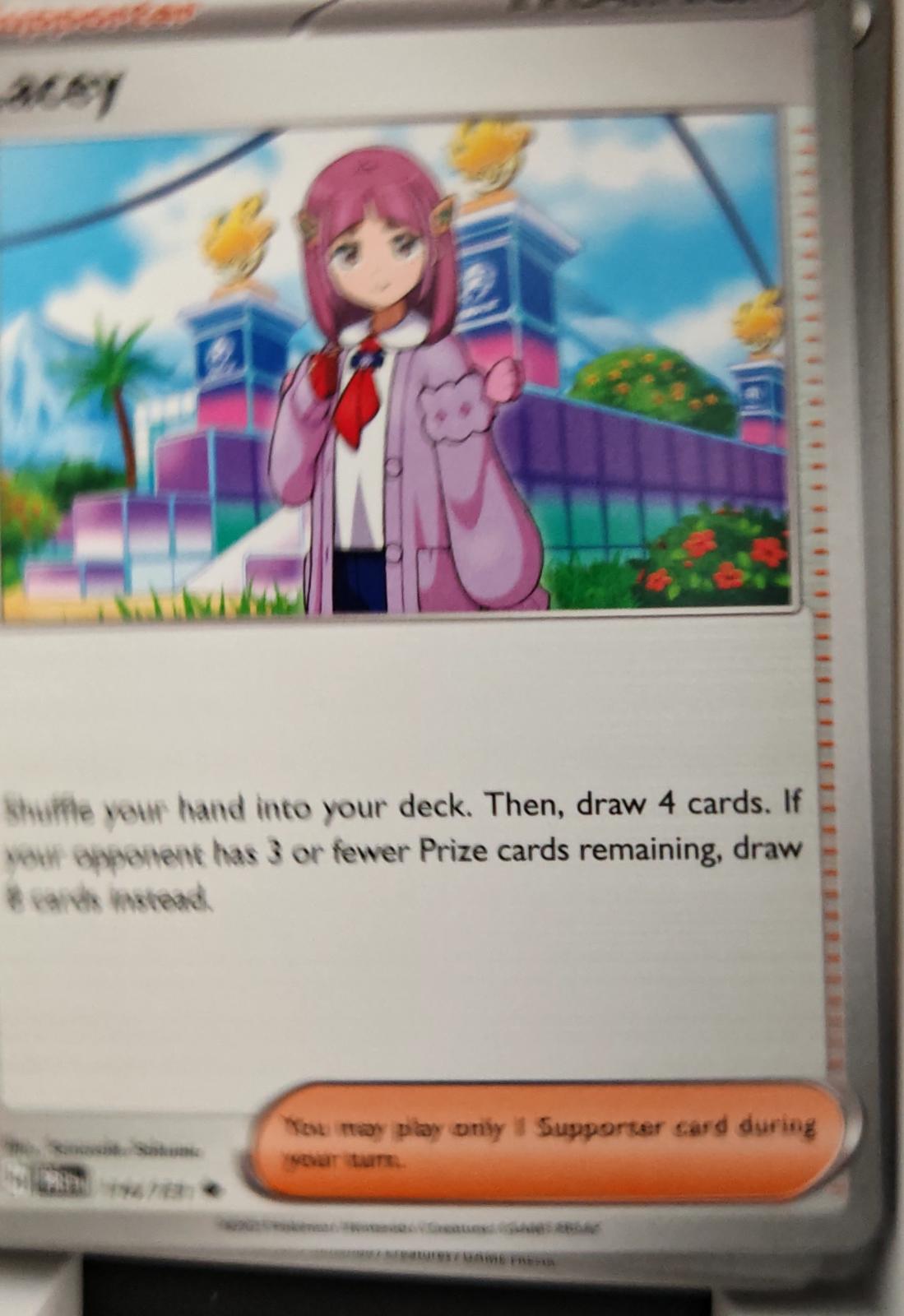 Lacey - 114/131 - - PRISMATIC EVOLUTIONS - Pokemon - Uncommon | AA29-33