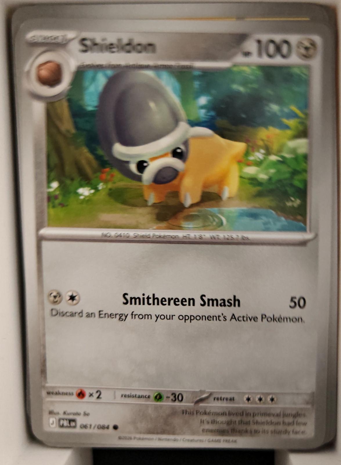 Shieldon - 061/084 - - PITCH BLACK - Pokemon - Common | AA28-65