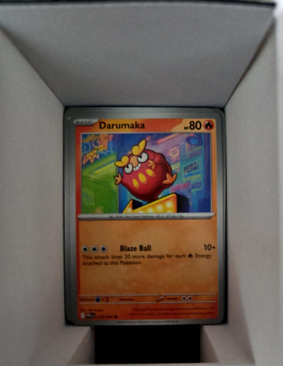 Darumaka - 015/094 - - PHANTASMAL FLAMES - Pokemon - Common | AA51-33