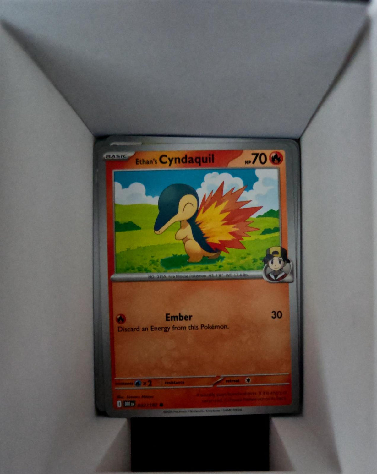 Ethan's Cyndaquil - 032/182 - - DESTINED RIVALS - Pokemon - Common | AA51-18