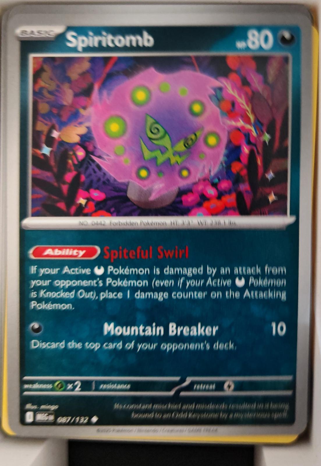 Spiritomb - 087/132 - - MEGA EVOLUTION - Pokemon - Uncommon | AA23-64