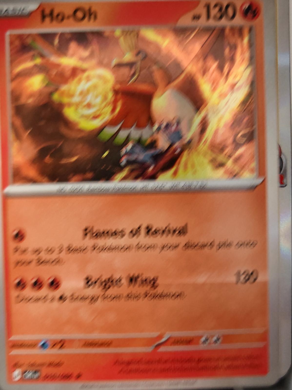 Ho-Oh - 010/086 - Holo - CHAOS RISING - Pokemon - Rare | AA20-63