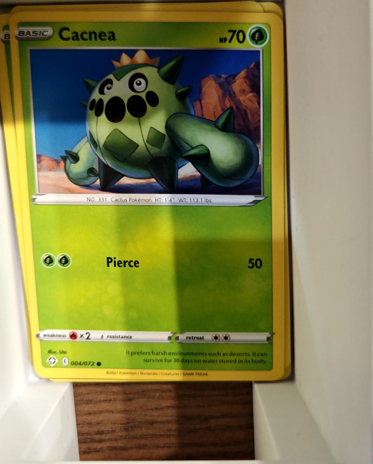Cacnea - 004/072 - - SHINING FATES - Pokemon - Common | AA67-10