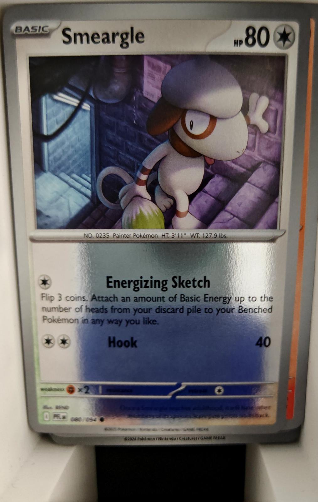 Smeargle - 080/094 - Reverse Holo - PHANTASMAL FLAMES - Pokemon - | AA26-80