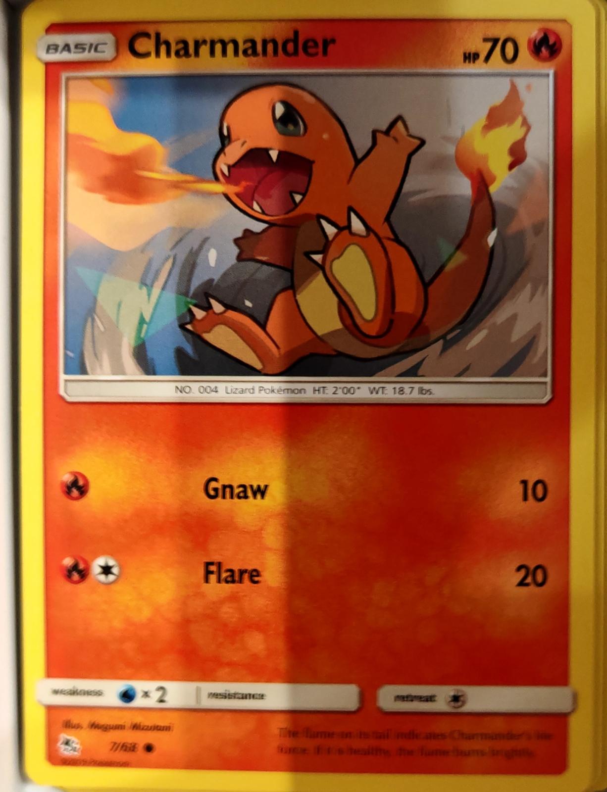 Charmander - 7/68 - - HIDDEN FATES - Pokemon - Common | AA69-17