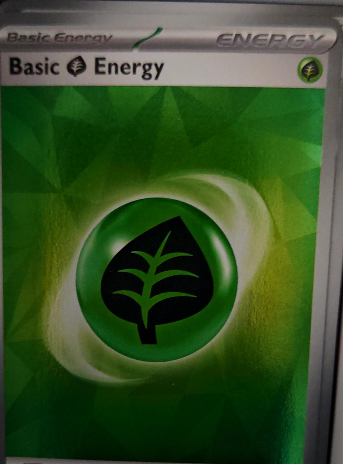 Basic Grass Energy - 009 - Holo - SCARLET & VIOLET ENERGIES - Pokemon - | AA59-45