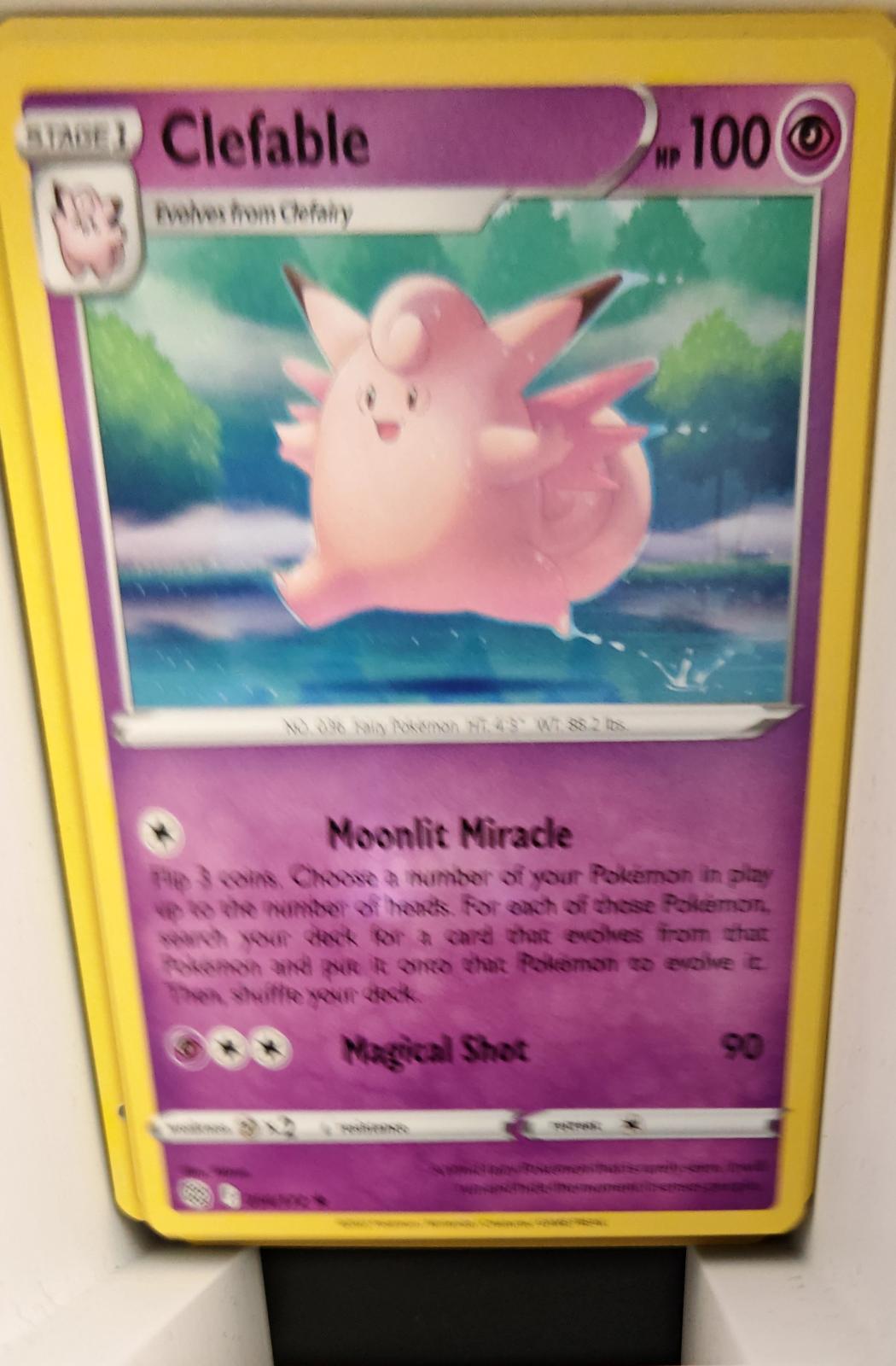 Clefable - 054/172 - - BRILLIANT STARS - Pokemon - Rare | AA21-44