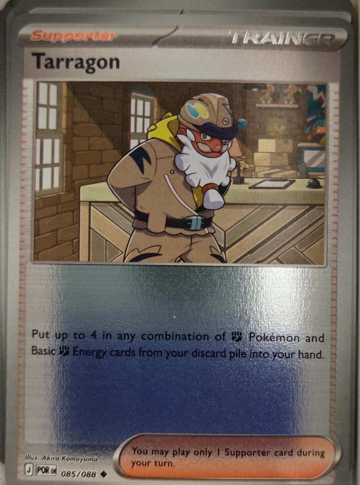 Tarragon - 085/088 - Reverse Holo - PERFECT ORDER - Pokemon - Uncommon | AA13-88